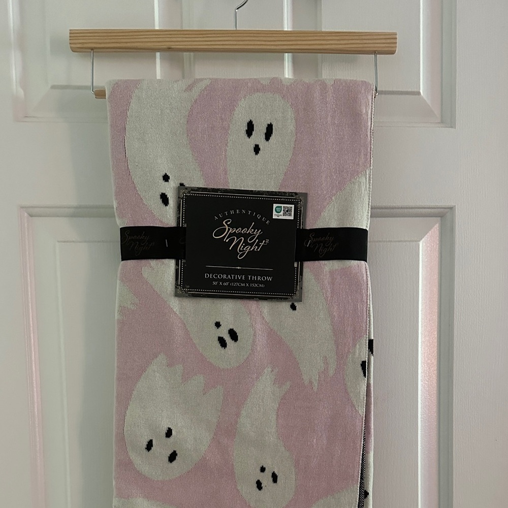 Pink Ghost Blanket